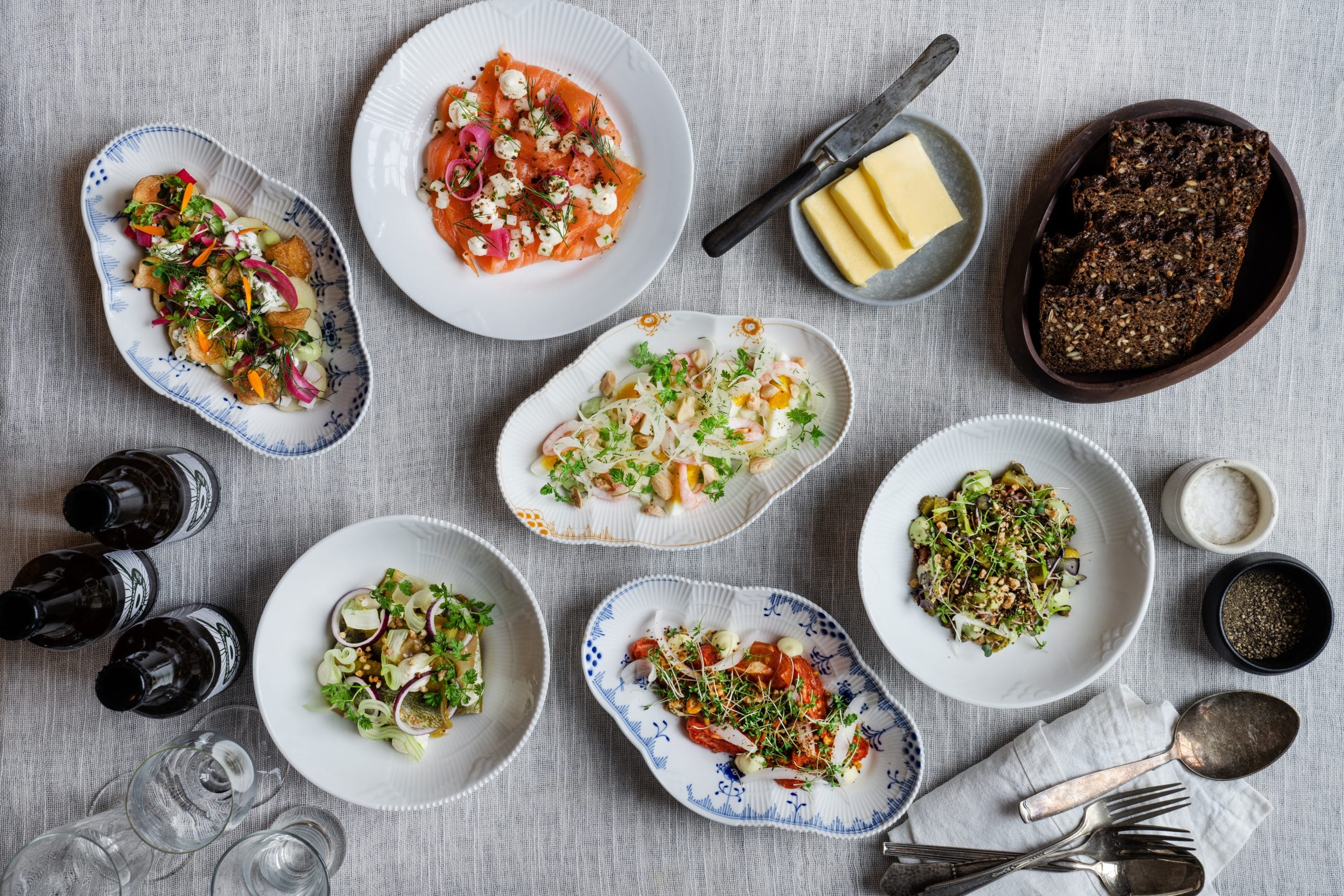 Bestil catering i København. Smørrebrød buffet til frokost og aftensmad.