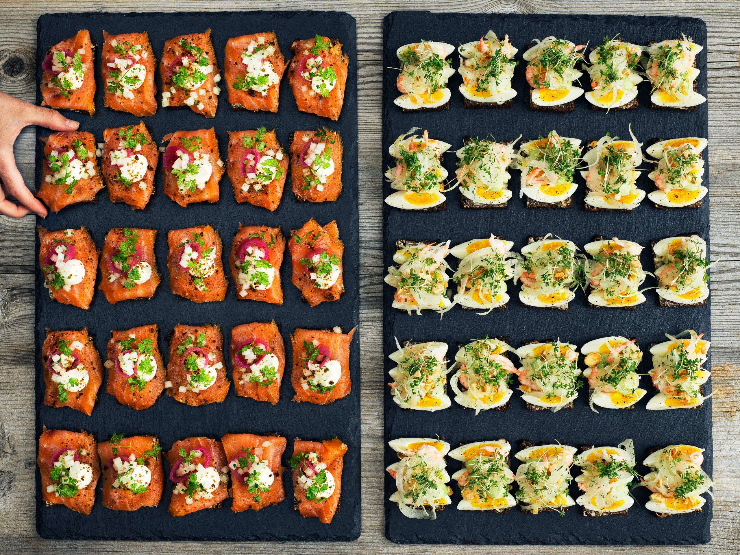 Minismørrebrød