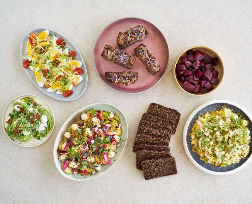 5-retters grøn sommermenu