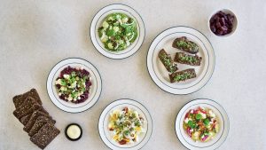 5-retters grøn vintermenu