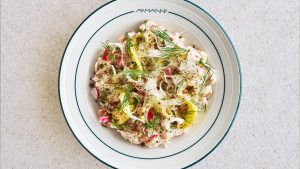 Menu tilvalg/ Laksesalat