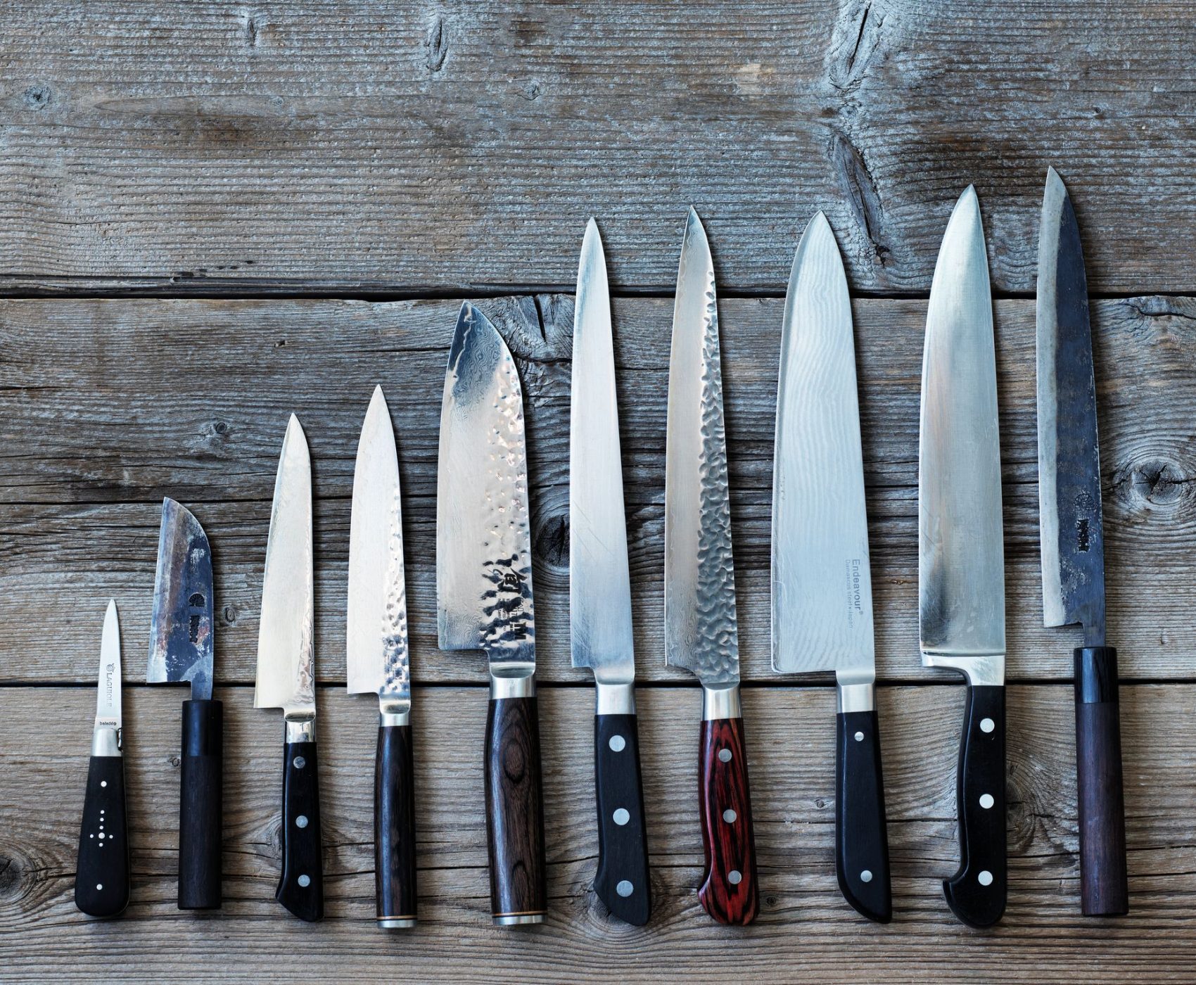 Skarpe knive til køkkenet